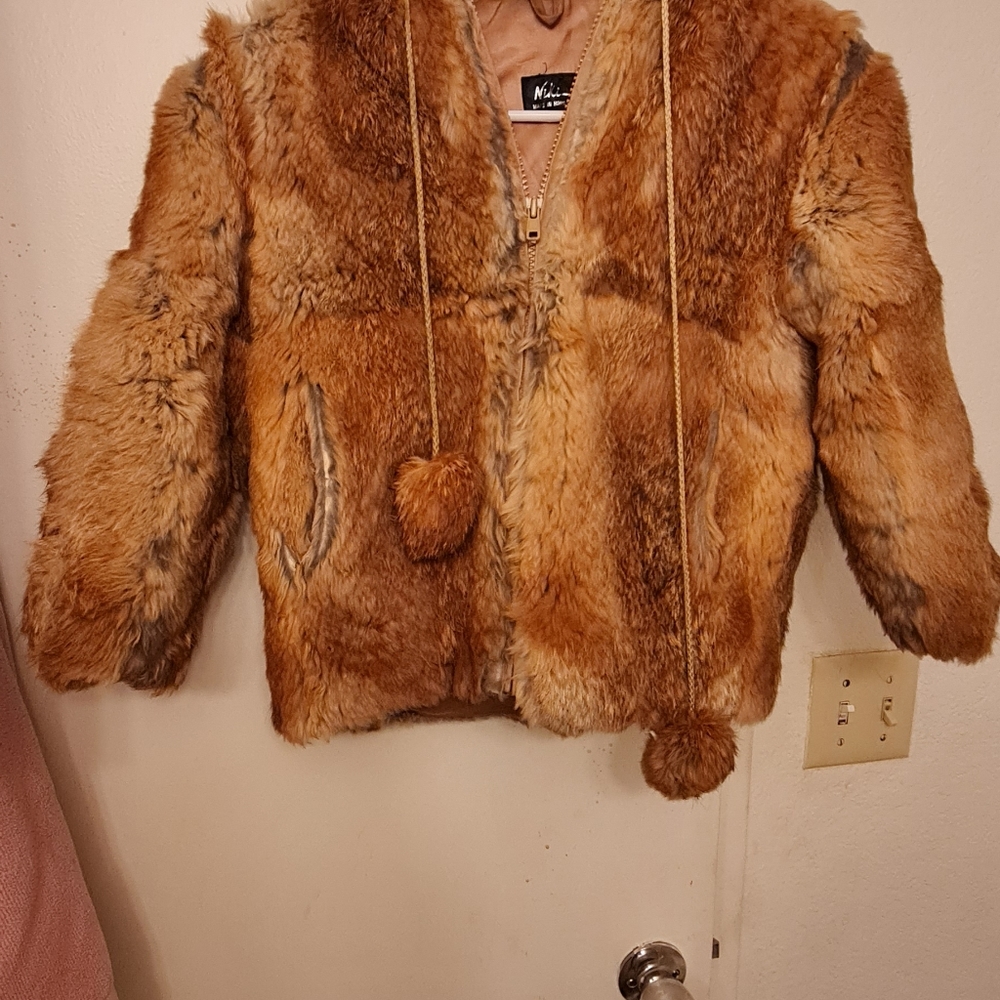 Child's real fur coat